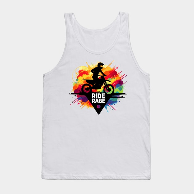 Motocross Tank Top by Vehicles-Art